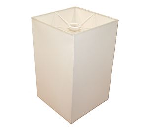 Abażur 250x250x400 mm, różne kolory, imitacja bawełny