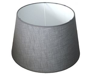 Abażur 400x290x240 mm, bawełna, struktura lnu, kolory