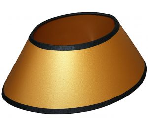 Abażur 240x180x140x90x115 mm, złoty
